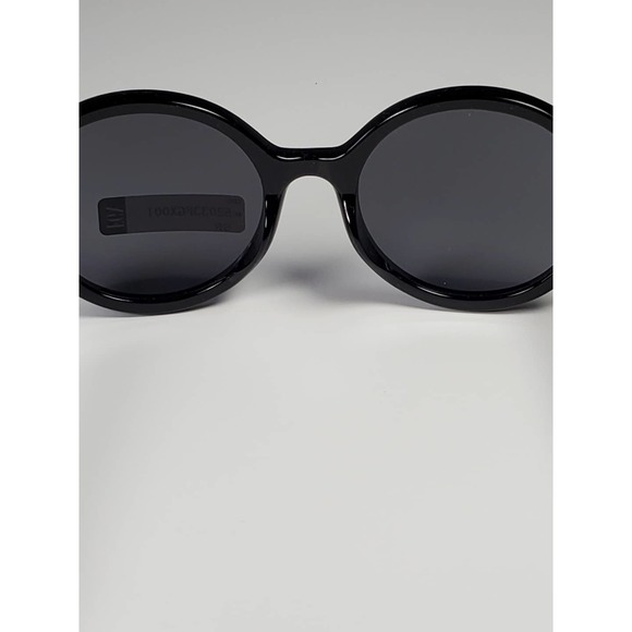 FGX by Foster Grant Full Round Frame Black & Gold Sunglasses 52033FGX001 - Picture 7 of 12